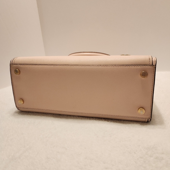 💕Michael Kors Hope Powder Blush Satchel w Adjustable Strap and Matching Wallet - Picture 10 of 16